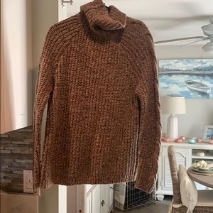 Tan / multi color turtleneck - Abercrombie